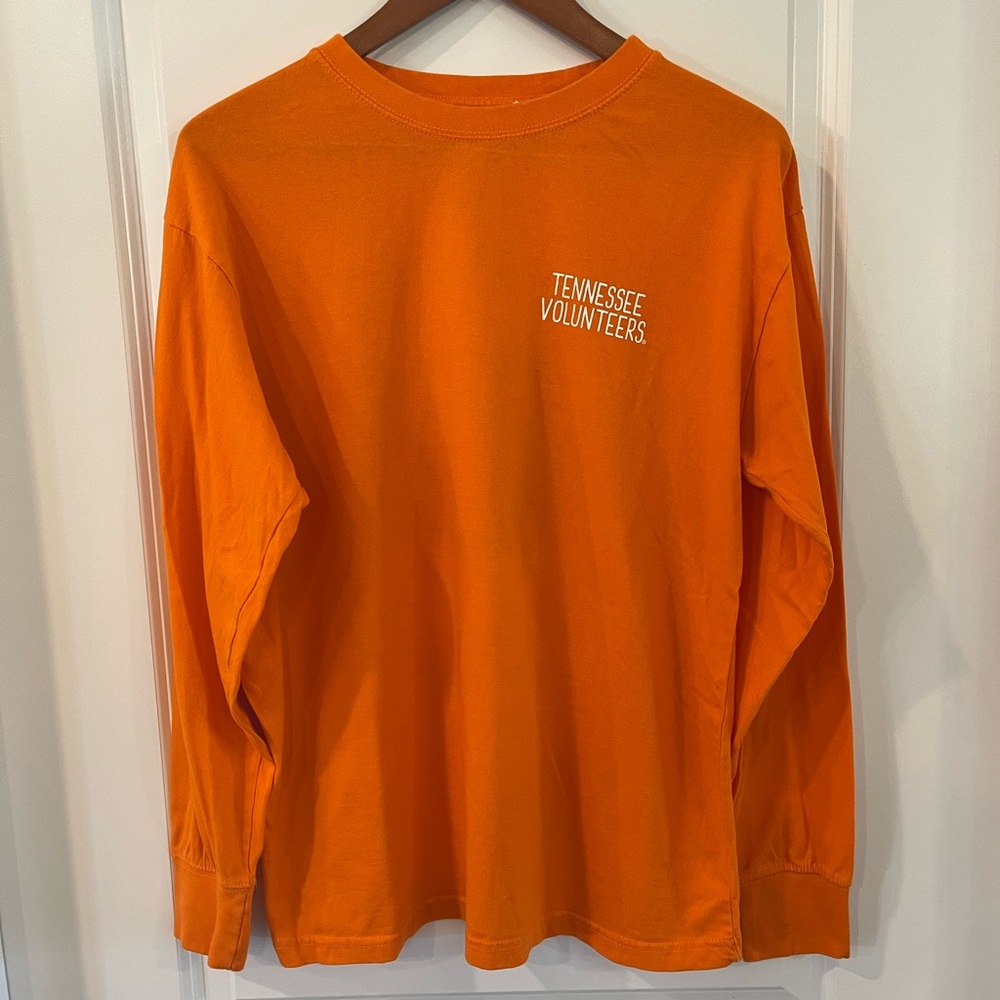 Pressbox Orange Tennessee Volunteers Long Sleeve Tee